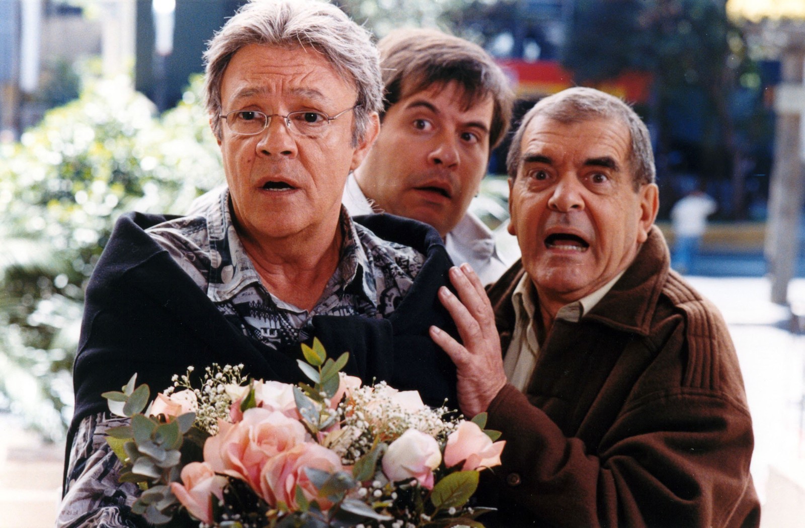 Em 2006, a peça baseou um filme com Ney, Leandro Hassum e Francisco Milani — Foto: Divulgação