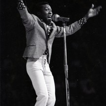 Apresentação do cantor Jimmy Cliff no Terceiro Festival Internacional da Canção (FIC), no Maracanãzinho. Foto: Arquivo / Agência O Globo