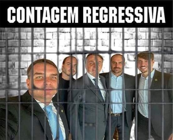 Meme que pede prisão do clã Bolsonaro passa despercebido em processo de Trump contra Pix