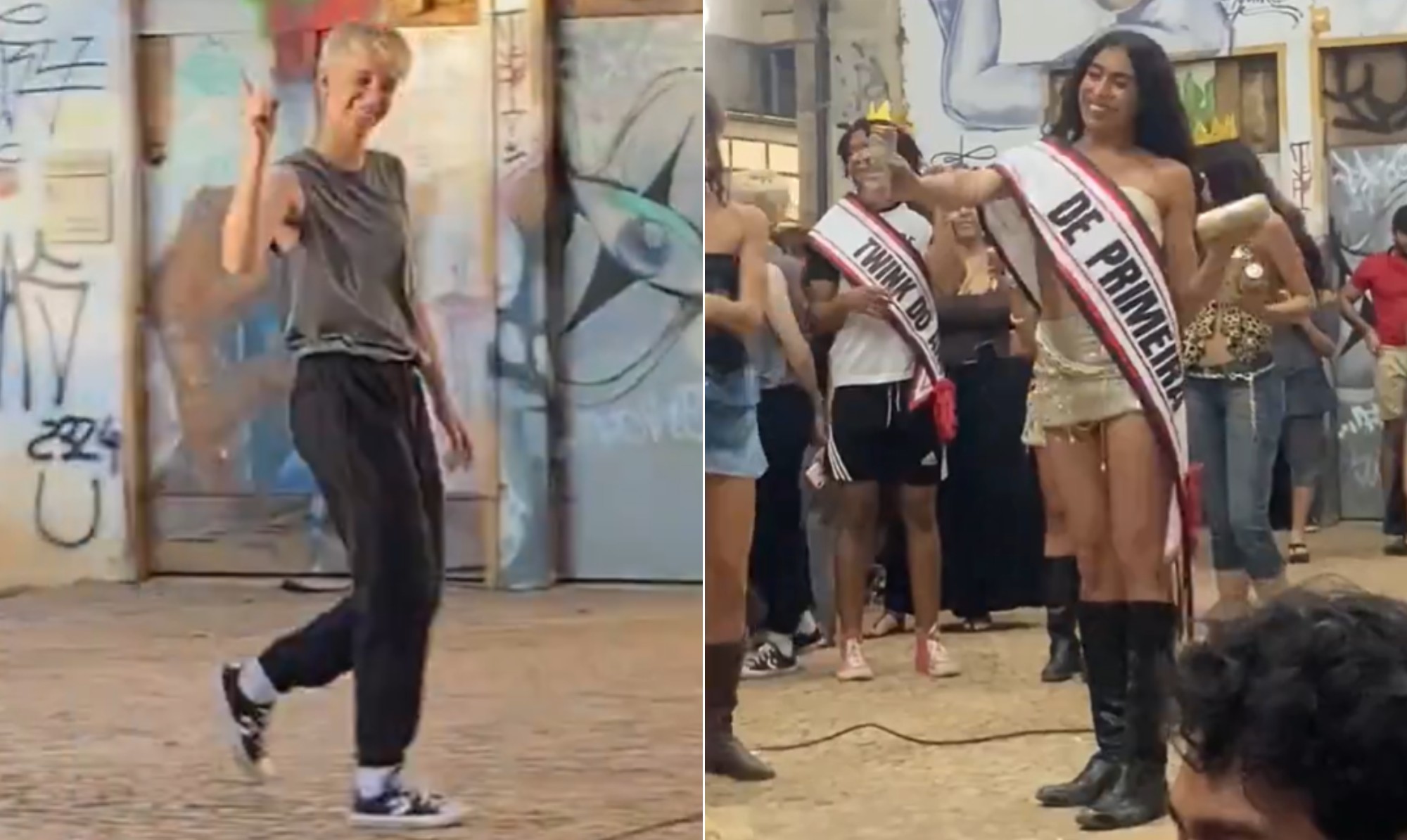 Sósias de Marina Sena e Juliano Floss viralizam em concurso na UFMG e chamam atenção até da cantora