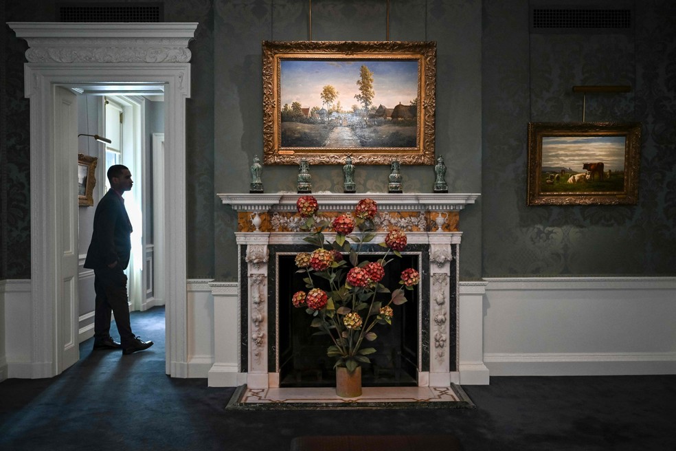 Frick Collection reabre suas portas dia 17 de abril — Foto: ANGELA WEISS / AFP