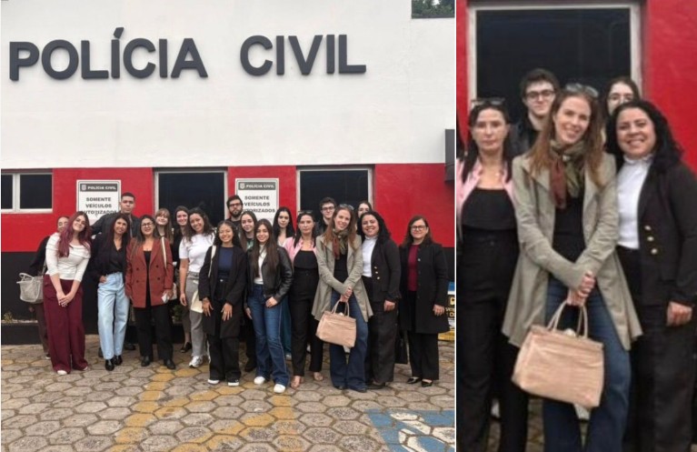 Estudante de Direito, Suzane von Richthofen volta a uma delegacia