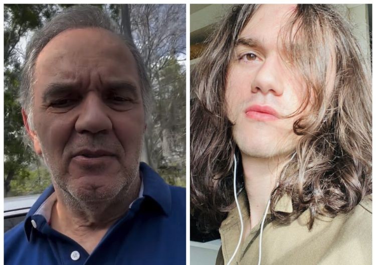 Humberto Martins Filho also decided to continue his father's career. The two are shooting a feature film together — Photo: Reproduction/Instagram