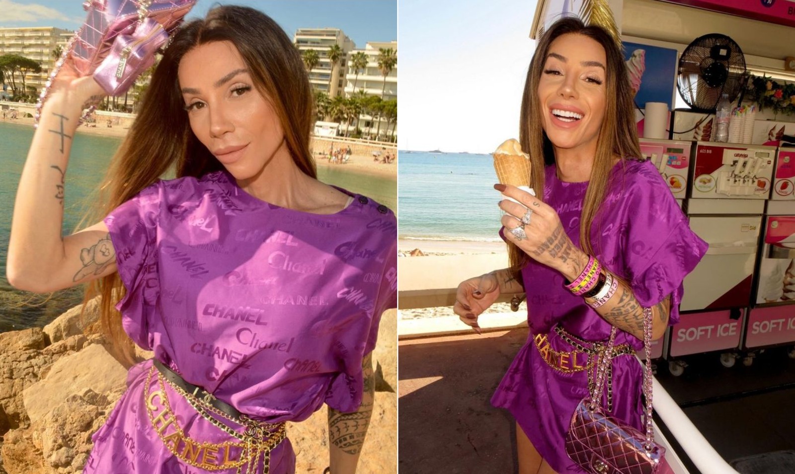 Maya Massafera em Cannes — Foto: Reprodução/Instagram