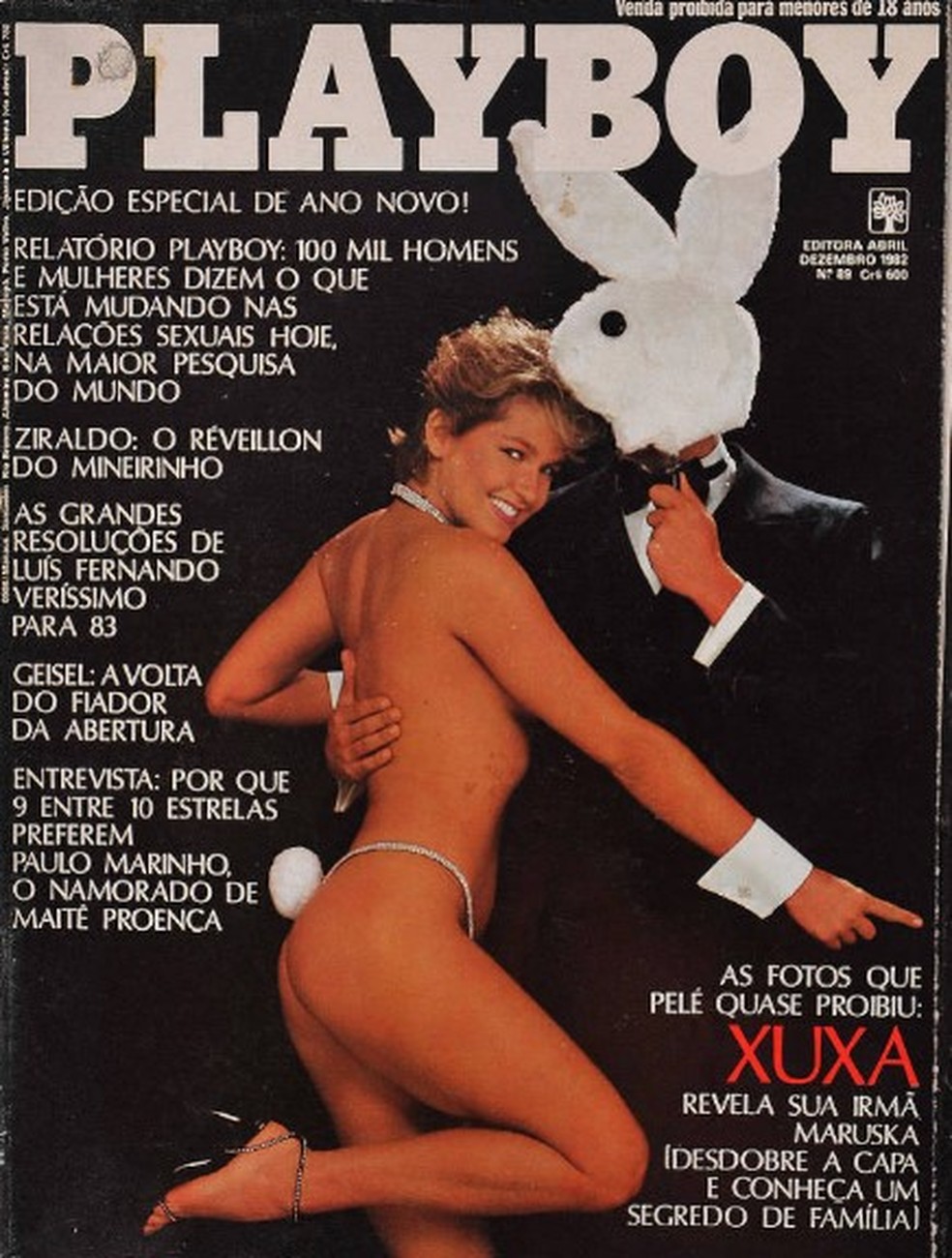 Revistas com Xuxa e sua cunhada nuas são arrematadas em leilão por mais de  R$ 2 mil