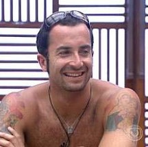 O empresário, de Curitiba, entrou no confinamento com 32 anos e foi o sexto eliminado na edição — Foto: Reprodução/TV Globo