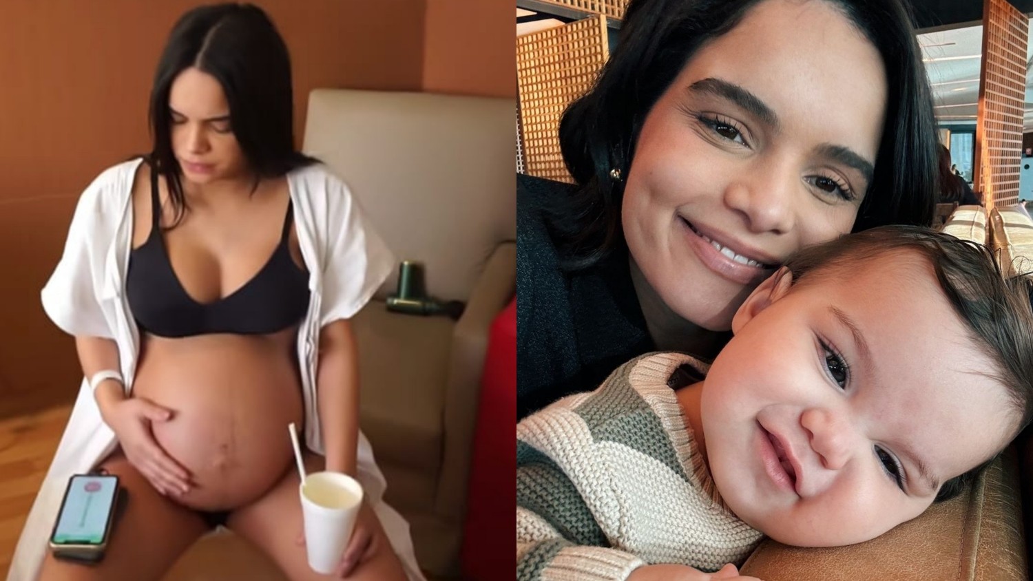 Carol Macedo Deuà Luz Leo, Seu Primeiro Filho, Em Setembro de 2023- foto: Reprodução Instagram
