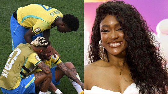 Erika Januza critica Neymar após eliminação do Brasil e comentário gera polêmica Erika Januza critica Neymar após eliminação do Brasil e comentário gera polêmica