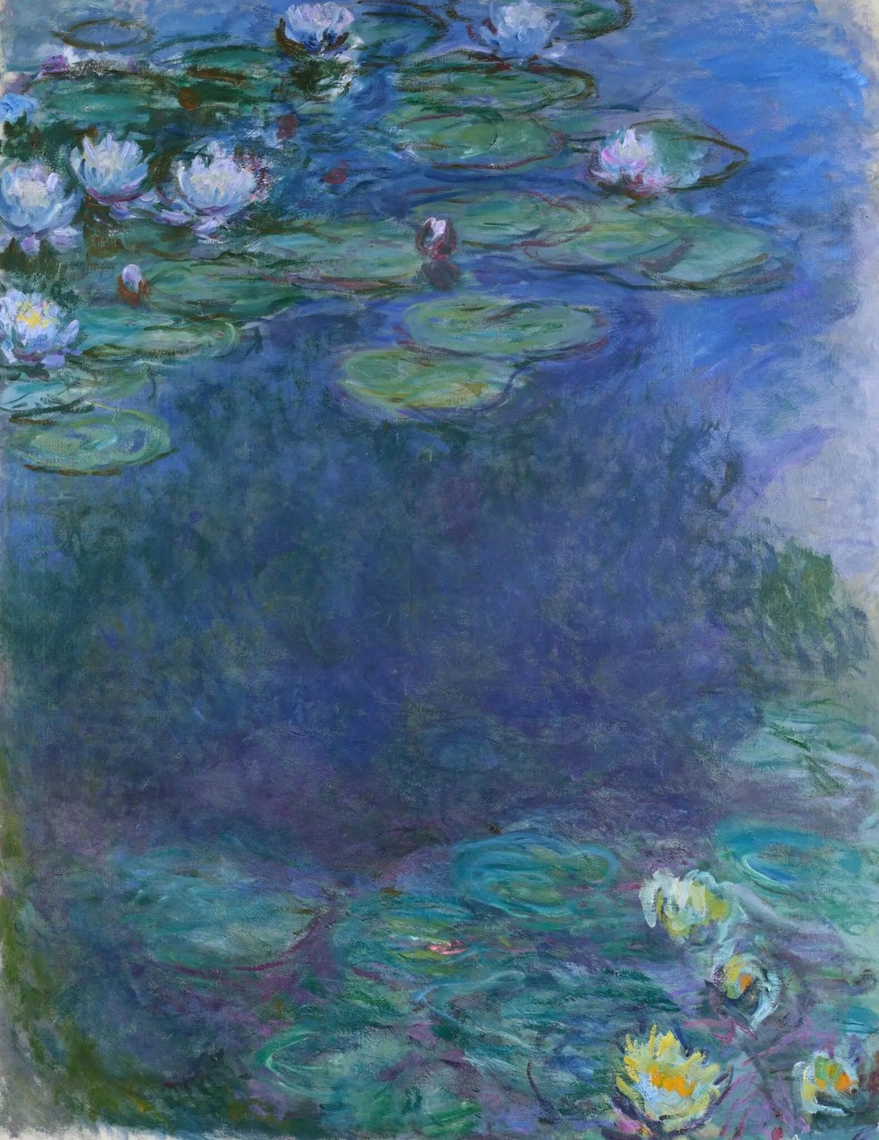 "Nymphéas" (1914-1917), de Claude Monet — Foto: Sotheby's / Reprodução