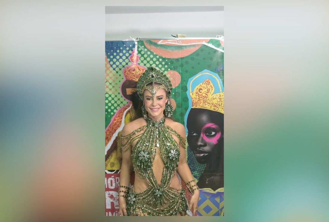 'Potências gigantes': Paolla Oliveira assume trono da Imperatriz em cerimônia marcada pela exaltação feminina