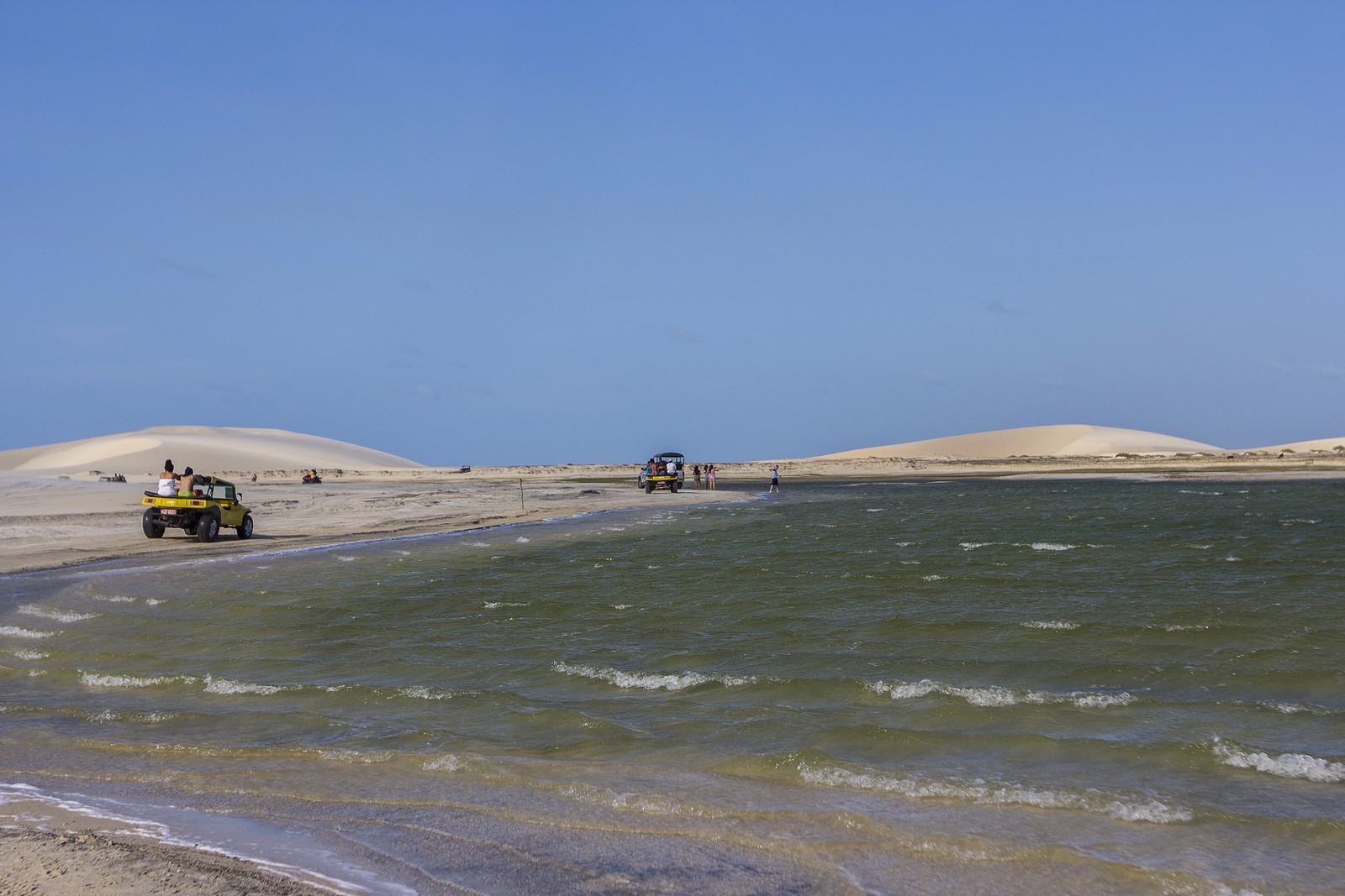 Parque nacional dos lençóis Maranhenses — Foto: Elisa Martins