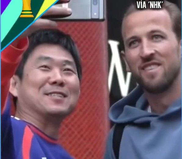 Tietou: Técnico do Japão pede selfie a Harry Kane na Copa e divide opiniões nas redes; vídeo
