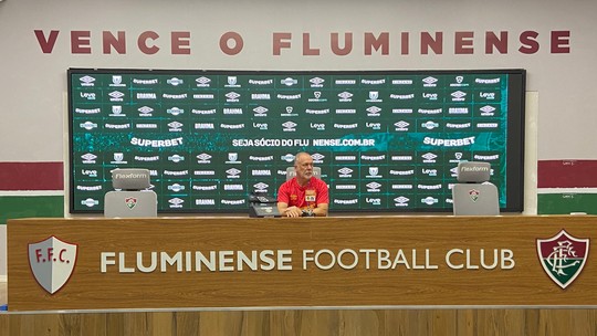 Mano Menezes confirma volta de André contra o Internacional e diz que Fluminense vai jogar de forma 'mais direta'