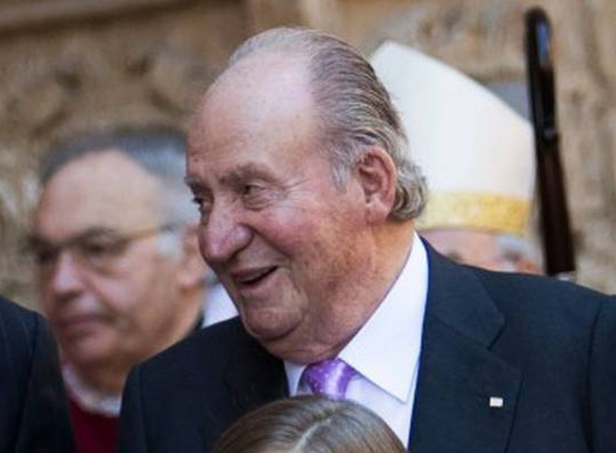 Rei emérito Juan Carlos, em 2018