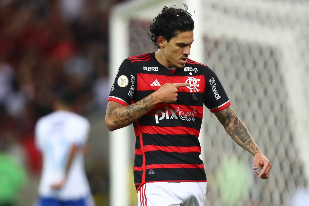 Pedro, atacante do Flamengo — Foto: Gilvan de Souza/Flamengo