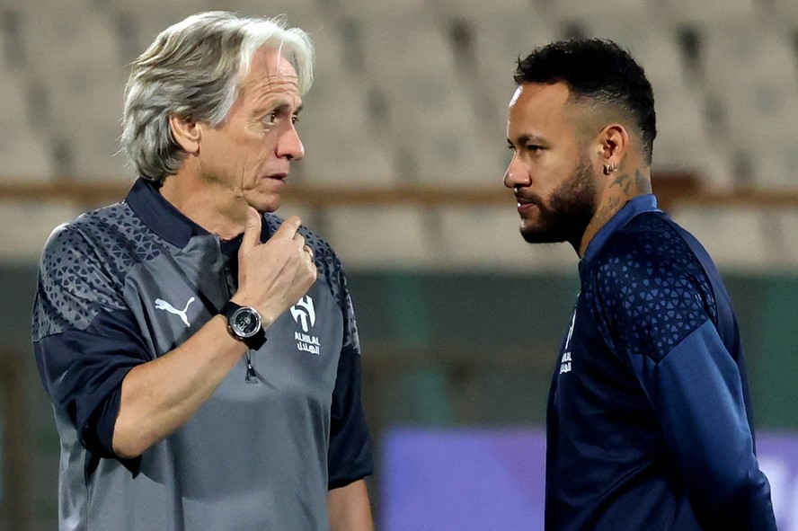Relação com Jorge Jesus pesa para possível saída de Neymar do Al Hilal