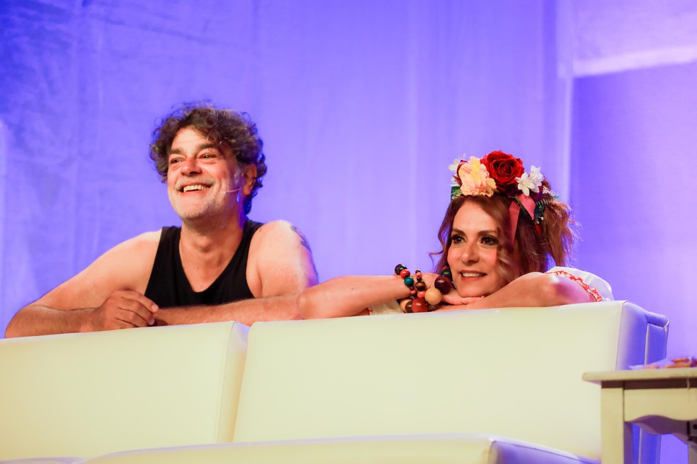'Duetos', no Teatro dos Quatro — Foto: Divulgação