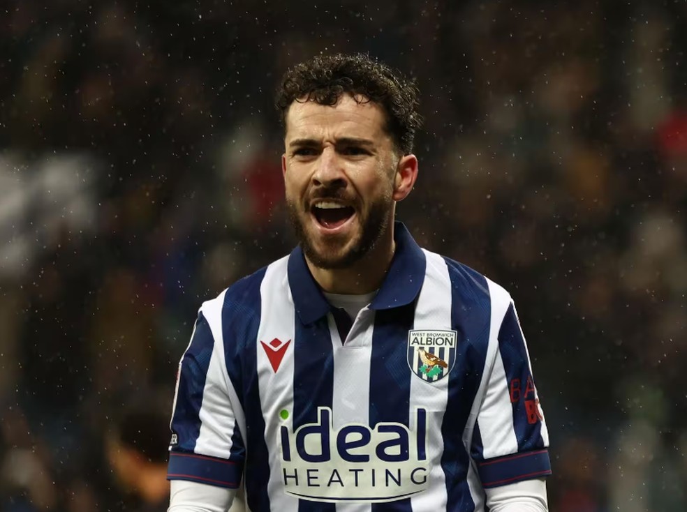 Michael "Mikey" Johnston, atacante do West Bromwich na mira do Flamengo — Foto: Divulgação/West Bromwich