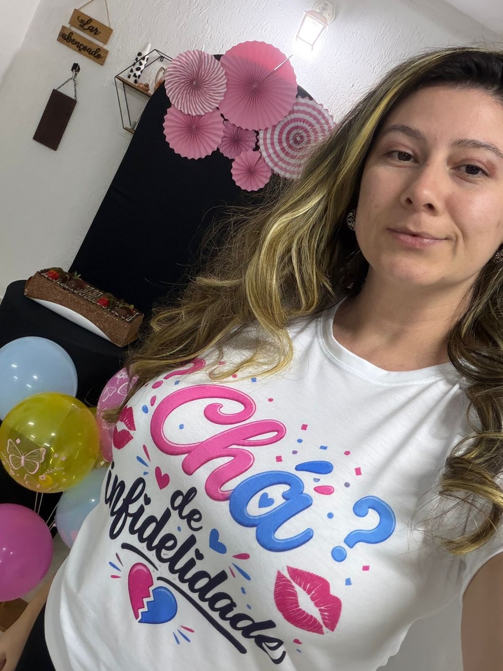 Chá revelação da traição: influenciadora expõe infidelidade de forma inusitada — Foto: Divulgação | CO - Assessoria