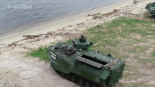 Conheça o blindado da Marinha enviado para atuar no Rio Grande do Sul; vídeo