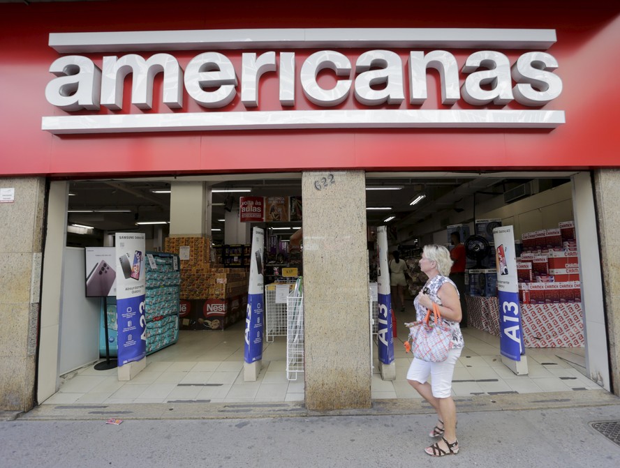 Fachada de loja da Americanas no Rio de Janeiro