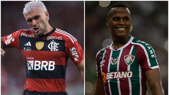 A Copa dos gringos: Arrascaeta e Arias viram termômetros para Flamengo e Fluminense sonharem com a classificação 