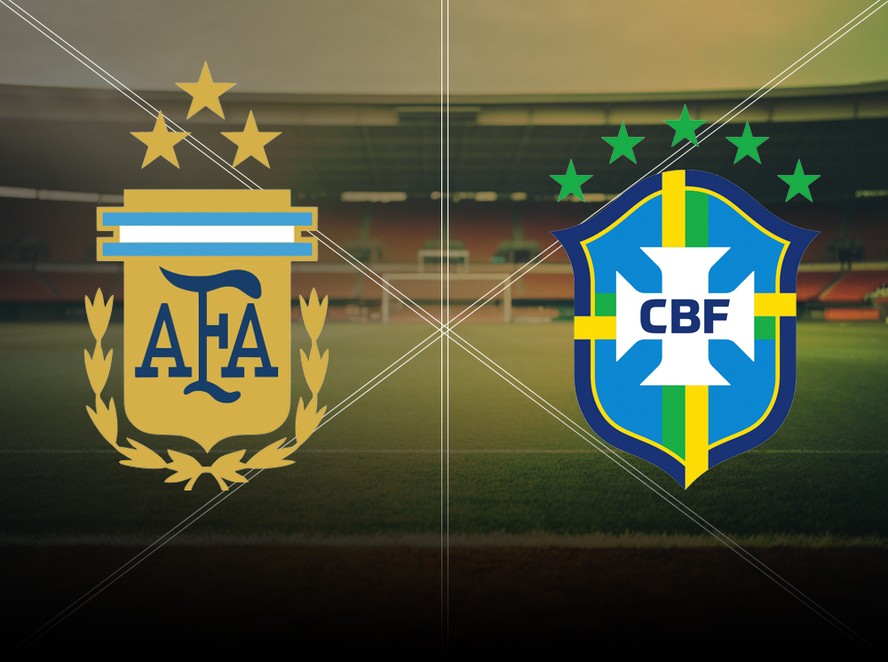 Argentina e Brasil se enfrentam pelas eliminatórias
