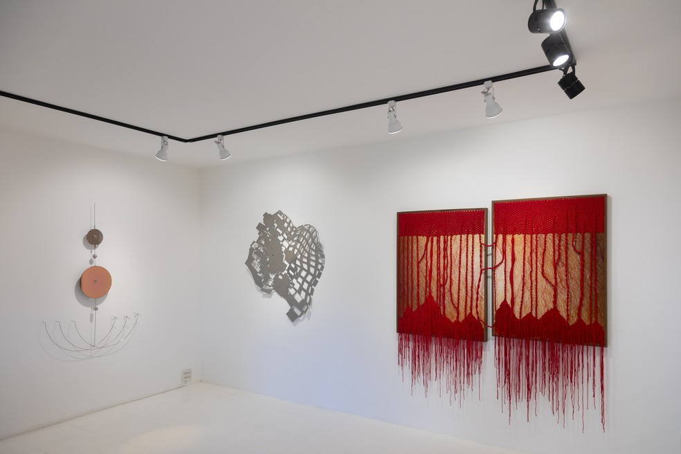 Exposição'Matéria viva', na Casa Arlette — Foto: Leo Martins