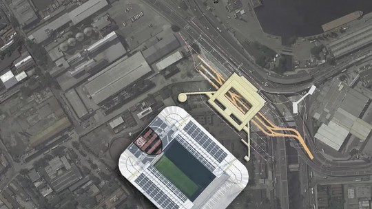 Estádio do Flamengo: Paes promete desapropriar terreno se Caixa não vender