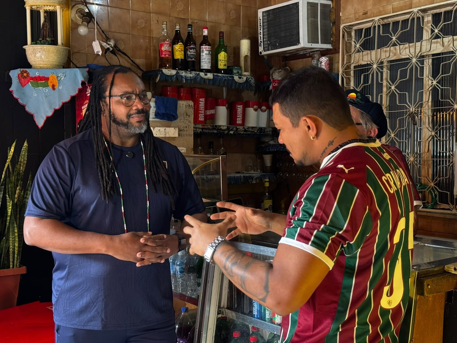 Rapper Xamã là một trong những nhân vật chính của loạt phim mà Fluminense sẽ ra mắt vào ngày 23 tháng 7 tới — (Ảnh: Caio Blois / Fluminense FC)