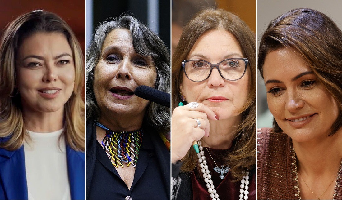 Quaest: Michelle Bolsonaro lidera disputa pelo Senado no DF com 25%, seguida de Leila do Vôlei, com 17%, Erika Kokay, com 12%, e Bia Kicis, com 9% - QTU Questões do Universo