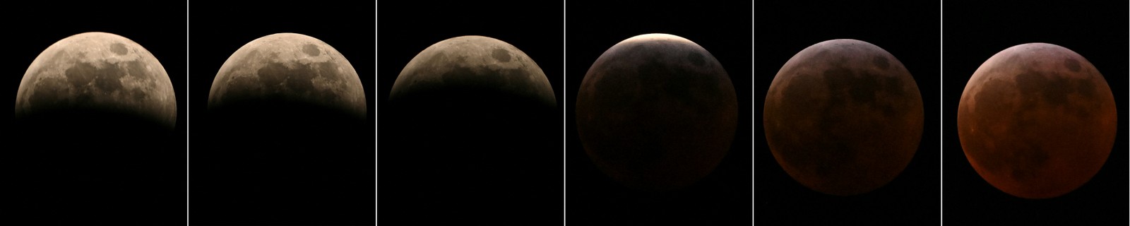 evolçãodalua de sangue na cidade doMéxico, EM 13 DeMarçode 2025 - Foto: Yuri Cortez / AFP