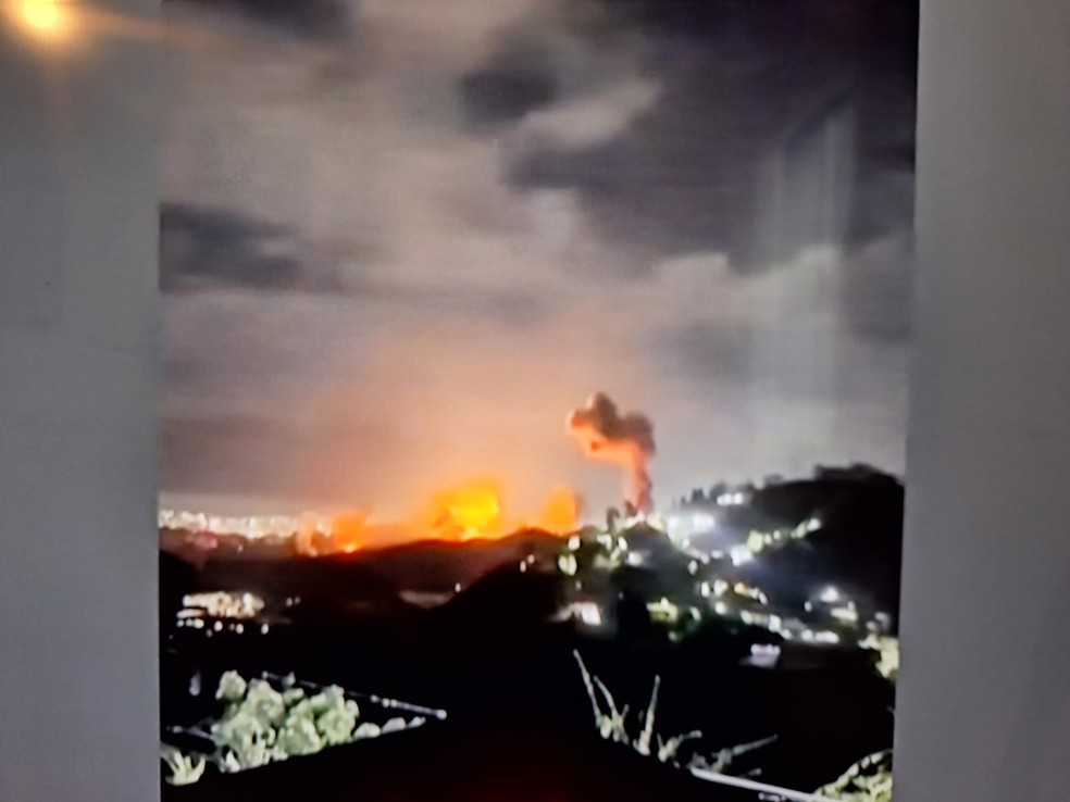 Explos&otilde;es em Caracas. Maduro acuda EUA de atacarem Venezuela &mdash; Foto: Reprodu&ccedil;&atilde;o