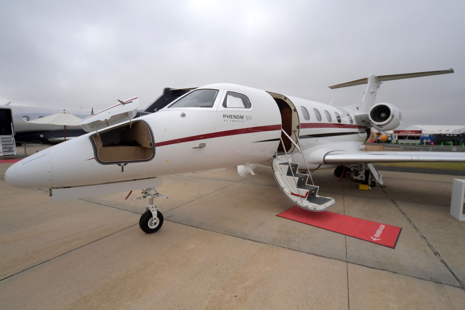 Embraer's Phenom 300, one of the best-selling jets these days — Photo: Bloomberg