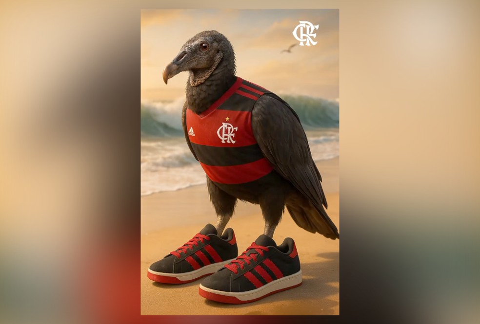Urubini Flamenguini — Foto: Reprodução Instagram / Flamengo