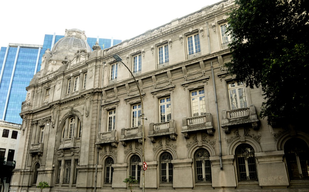 Side of the former Dops building, on Rua da Recção, Centro do Rio – Photography: Gabriel de Paiva - 01/31/2025