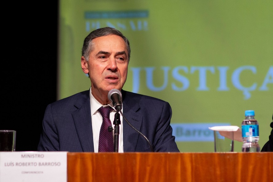 O presidente do Supremo Tribunal Federal, Luís Roberto Barroso