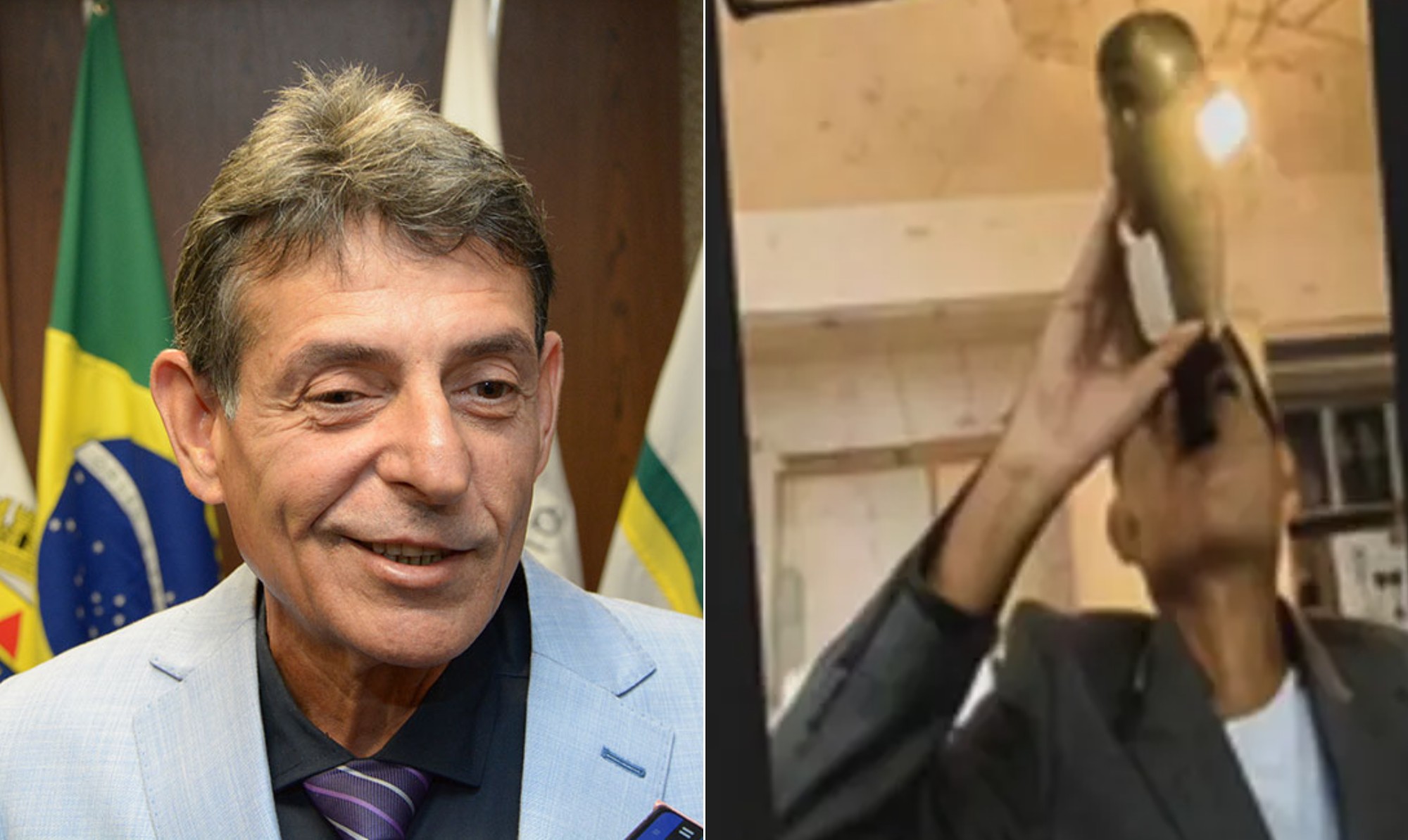 Quem é o juiz investigado pelo TJMG por virar garrafa de vinho e acender cigarro com maçarico durante sessão