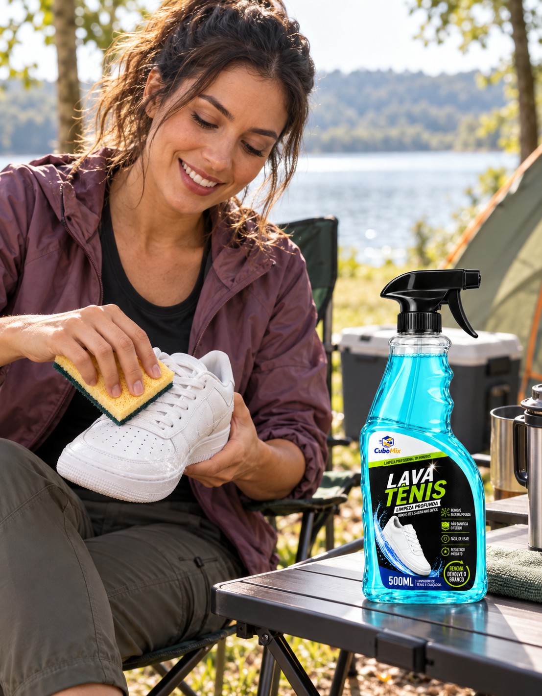 Image for CuboMix lança Lava Tênis de 500 ml para limpeza de calçados