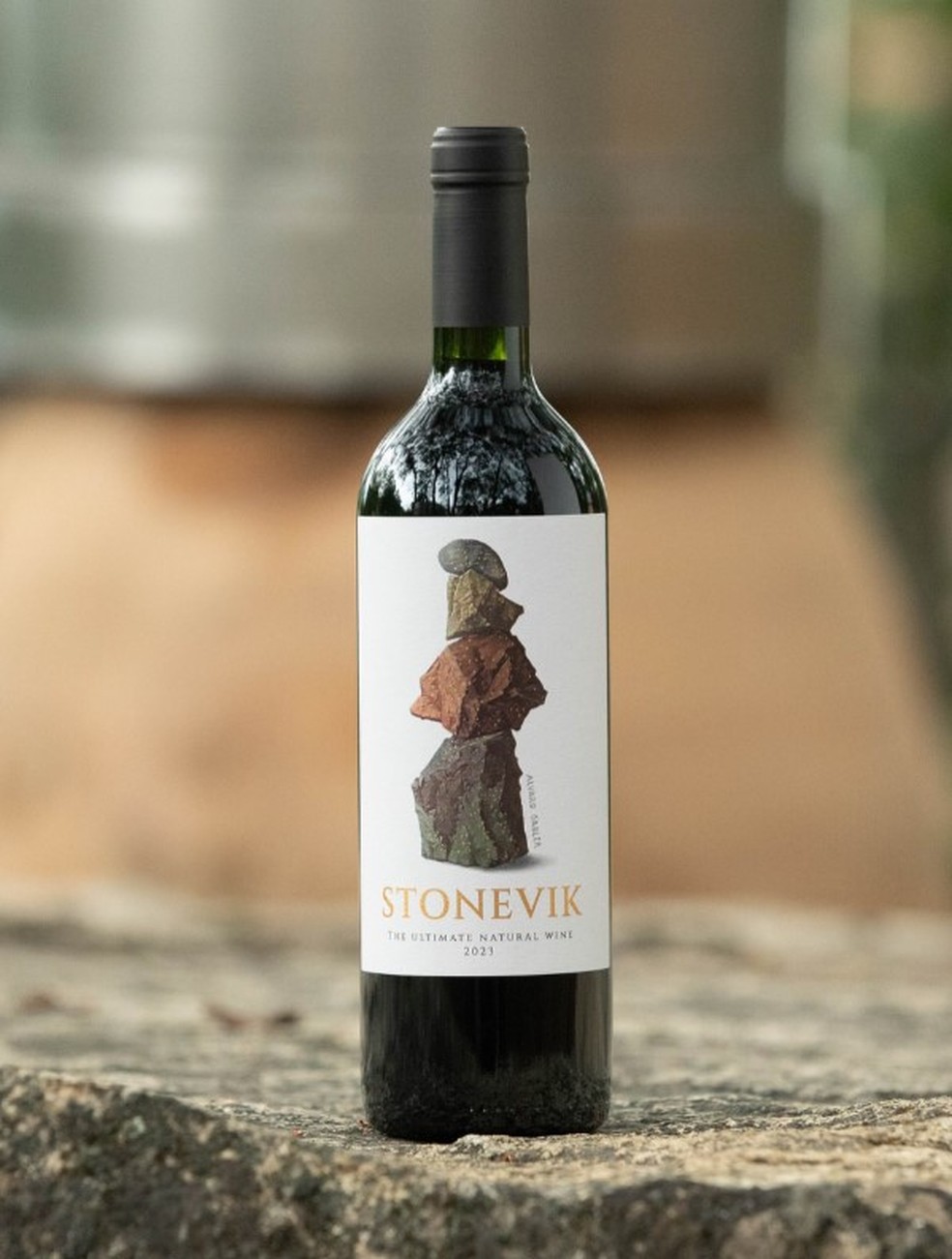 O StoneVik: vinificação inovadora — Foto: Divulgação / Vik