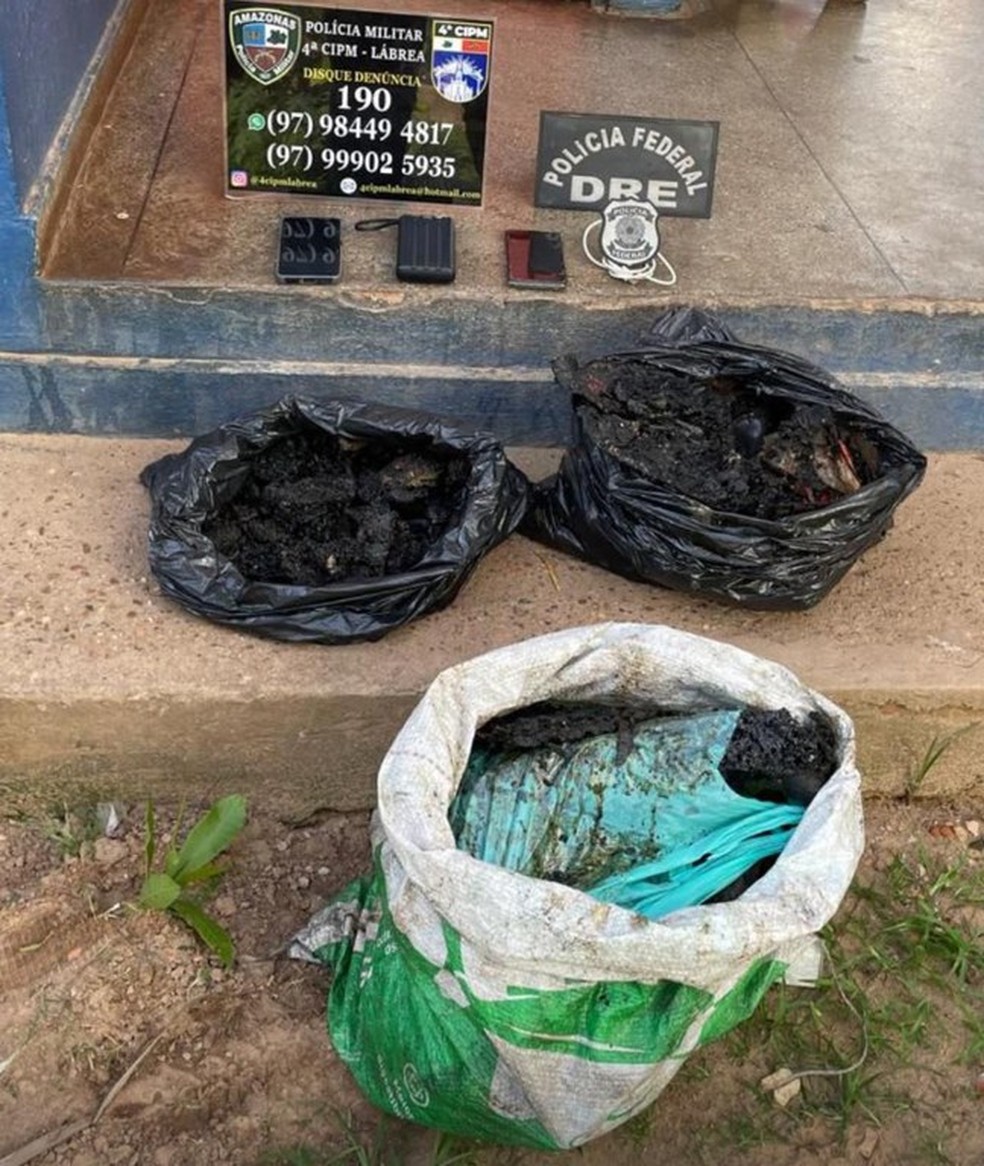 Cocaína apreendida na operação — Foto: Divulgação/Polícia Civil