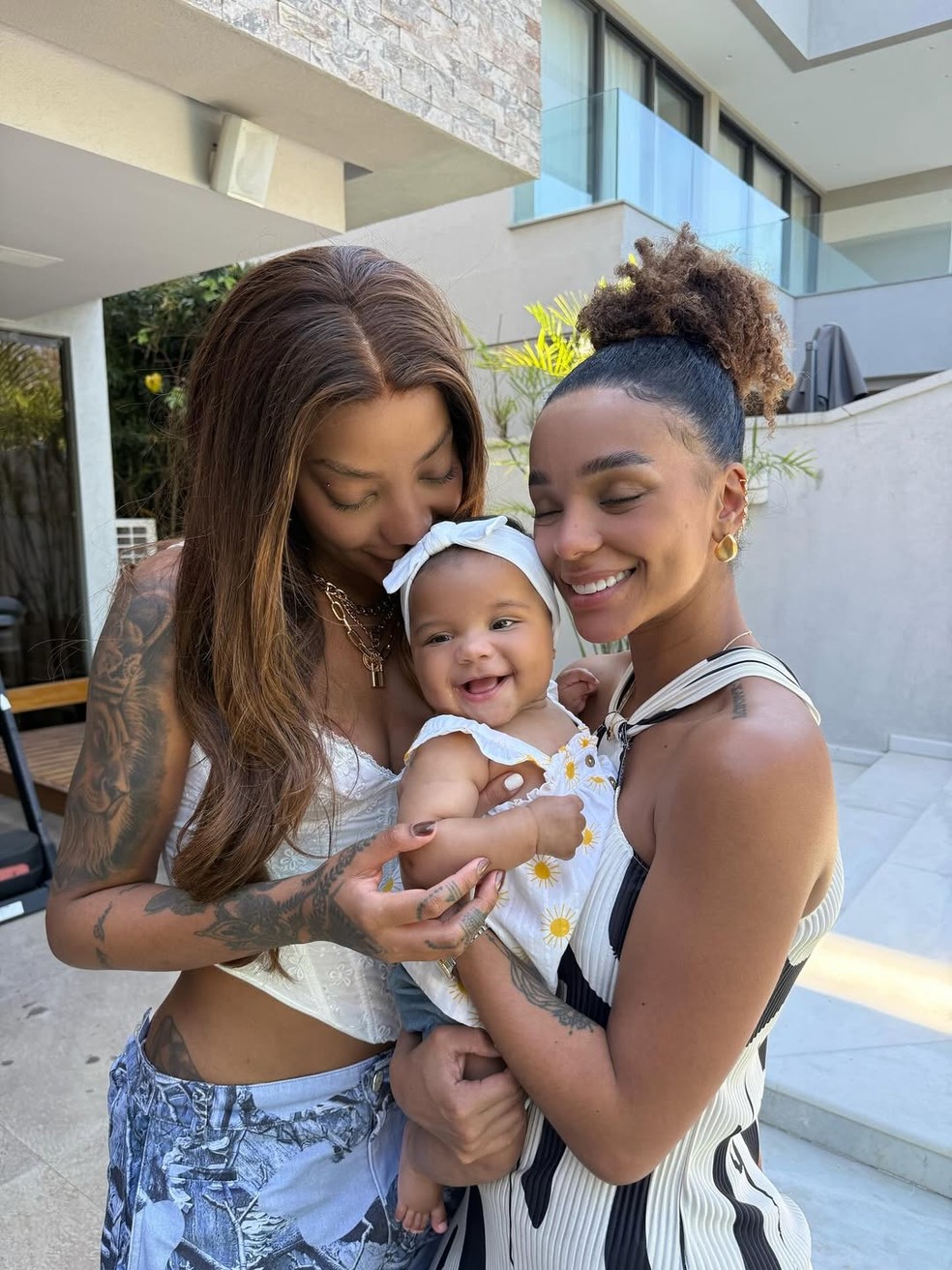Zuri, daughter of Brunna Gonçalves and Ludmilla — Photo: Reproduction/Instagram