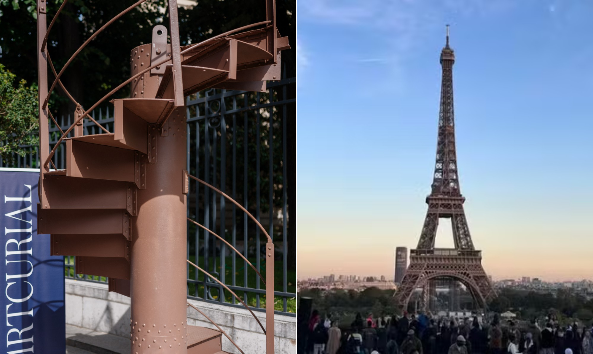Trecho de escada da Torre Eiffel é arrematado por R$ 2,6 milhões em leilão em Paris