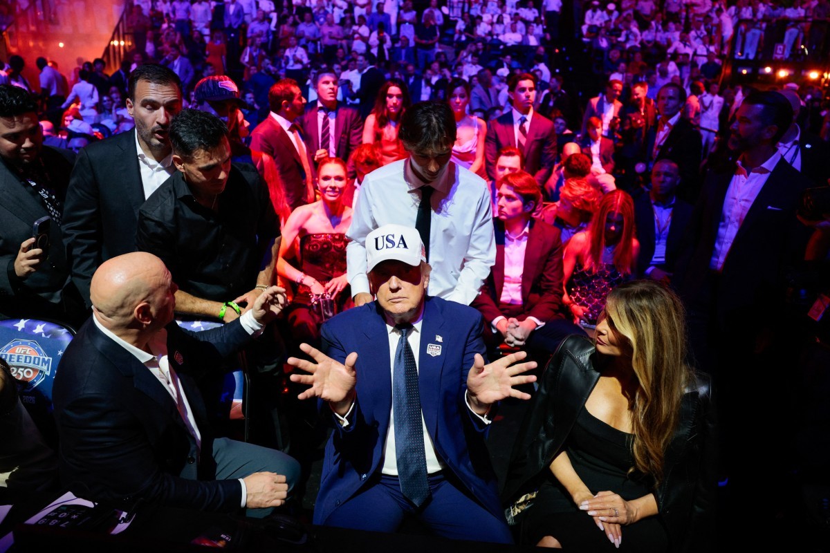 UFC de Trump na Casa Branca termina com difamação a Michelle Obama
