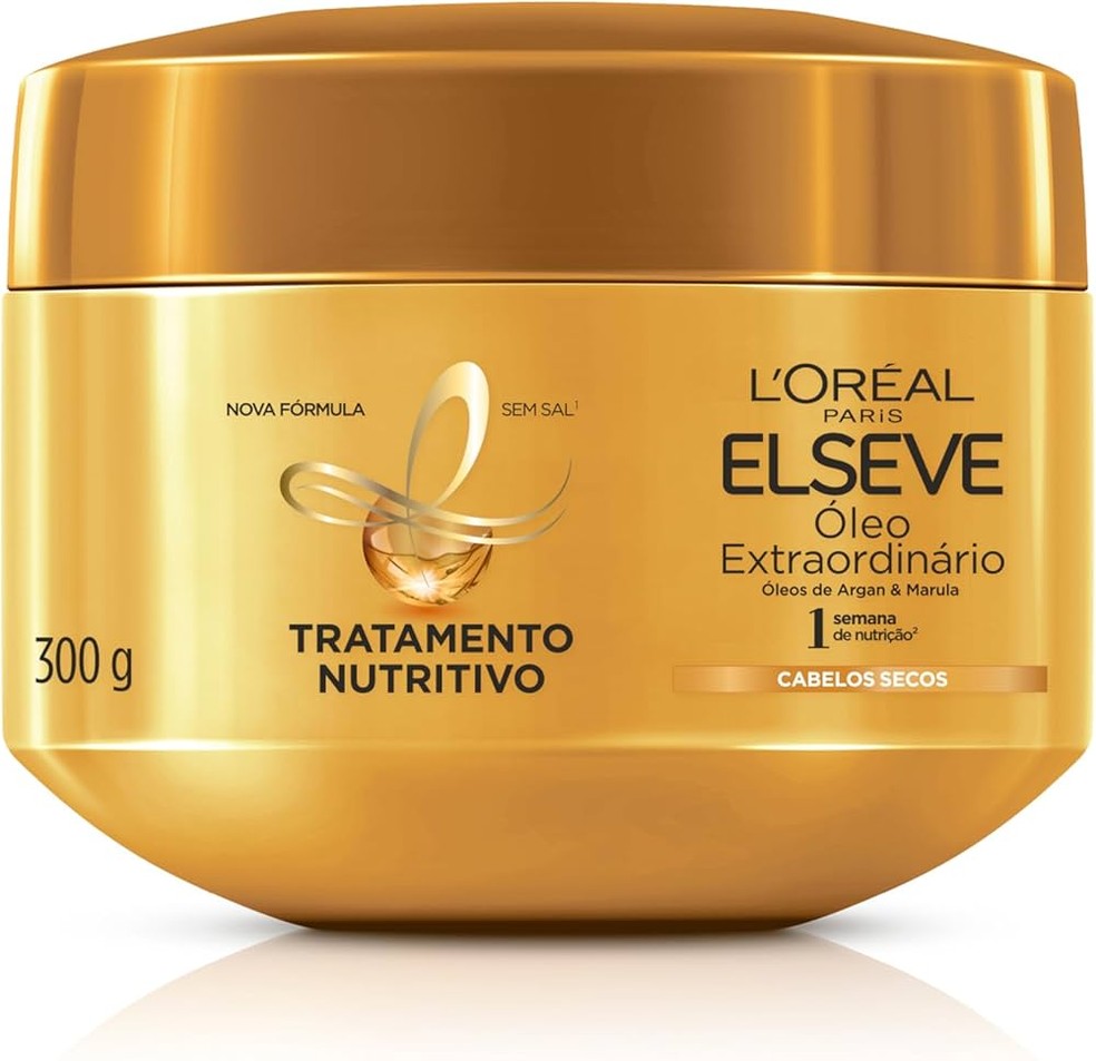 Creme Óleo Extraordinário, Elseve (R$ 30) — Foto: Divulgação