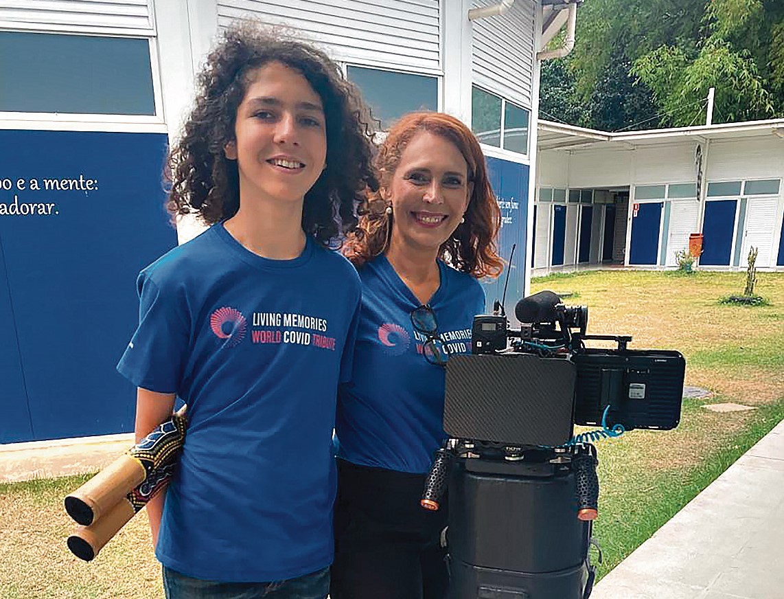 Estudante de 16 anos participa de documentário da ONU sobre a pandemia de Covid