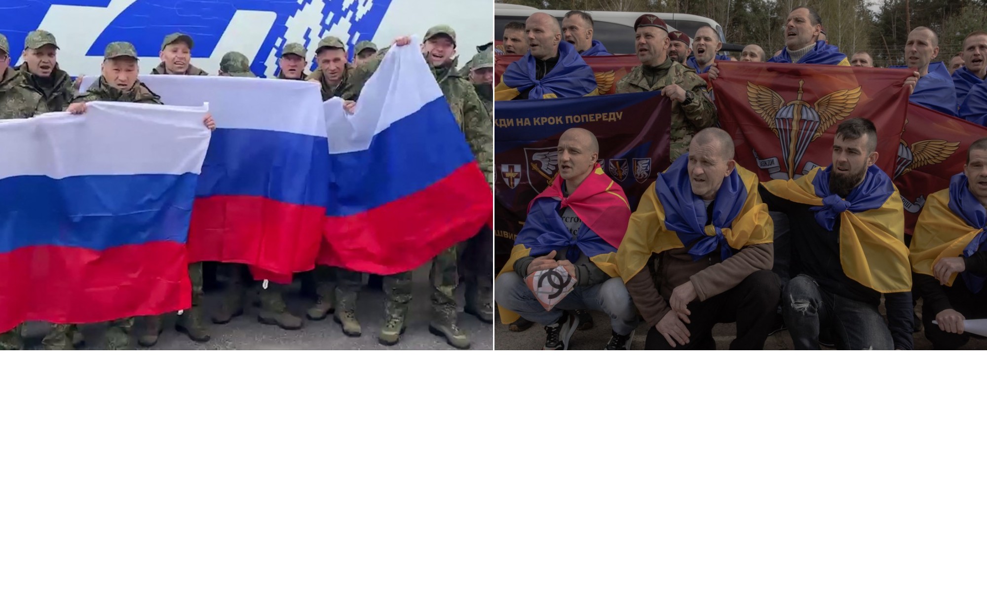 Rússia e Ucrânia realizam troca de 193 prisioneiros de cada lado após negociações