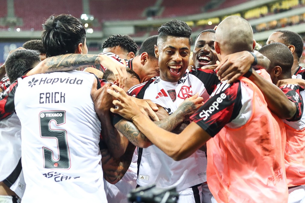 Flamengo fez 5 a 1 no Sport — Foto: Gilvan de Souza/Flamengo