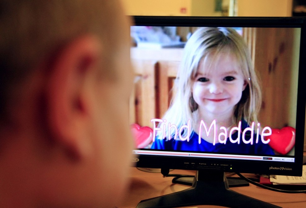 Madeleine McCann quando criança — Foto: AFP