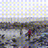 Vídeos mostram invasão em massa de migrantes à cidade espanhola de Ceuta - Reprodução/X